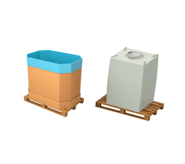 image octabin and big bag bulk packaging